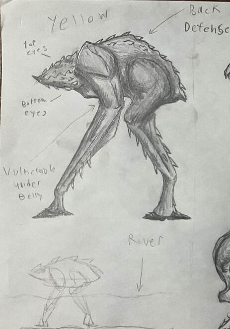Lanky Swamp Monster