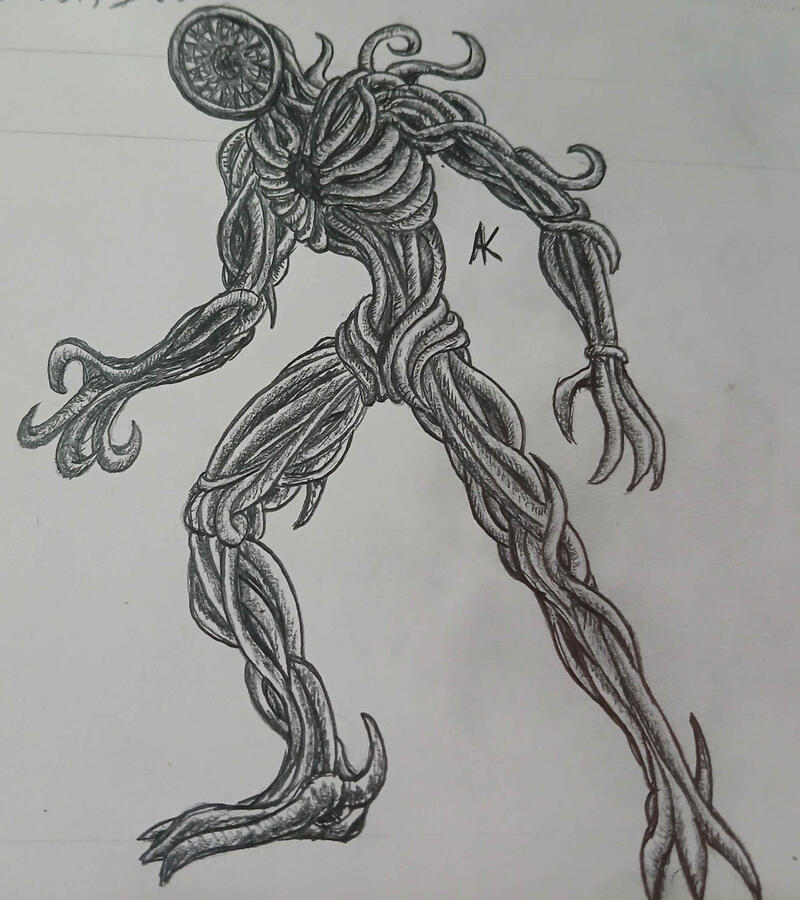 Pencilwork of Wire Abomination