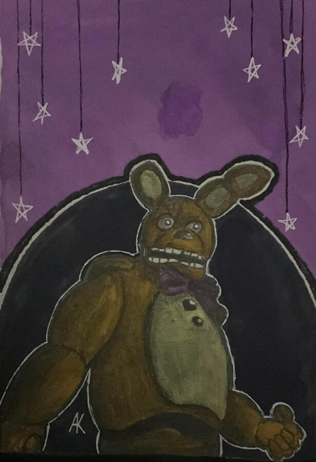 Yellow Rabbit, Pencil + Copic markers